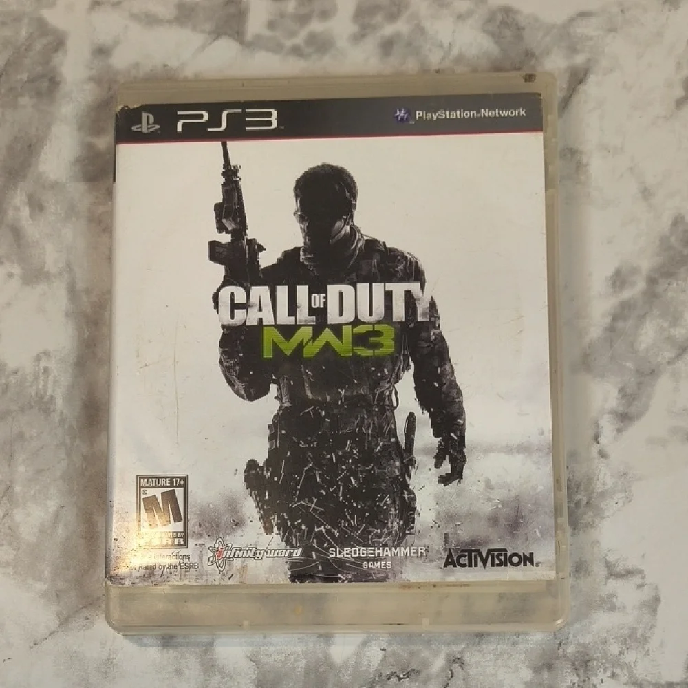 Call of Duty: Modern Warfare 3 for PS3 - Black and White